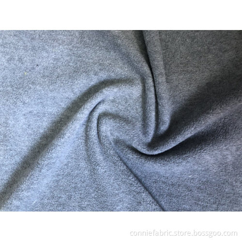 100%Polyester Melange Polar Fleece Knitted Fabric